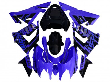 Bleu & Noir & Logos 04-05 ZX10R Carénage Moto
