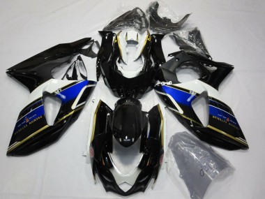 Bleu & Or 09-16 GSXR 1000 Carénage Moto