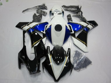 Bleu & Or Sans Marque 08-11 CBR1000RR Carénage Moto