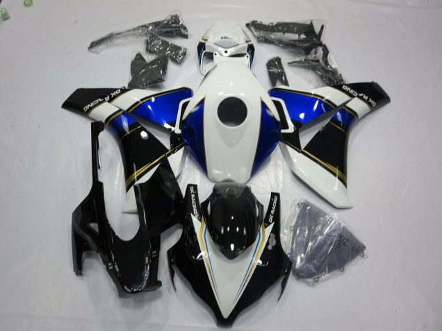 Bleu & Or Sans Marque 08-11 CBR1000RR Carénage Moto Bleu & Or Sans Marque 08-11 CBR1000RR Carénage Moto