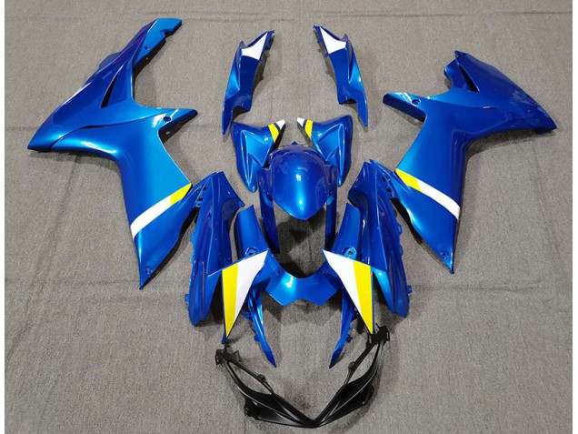 Bleu Personnalisé 11-24 GSXR 600-750 Carénage Moto