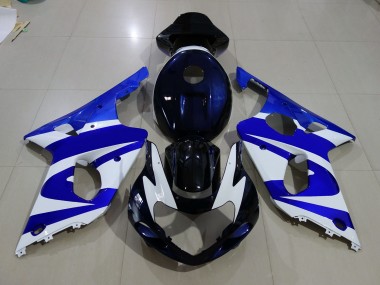 Bleu Profond 00-02 GSXR 1000 Carénage Moto