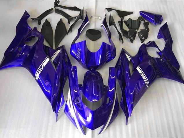 Bleu Profond 17-21 R6 Carénage Moto Bleu Profond 17-21 R6 Carénage Moto
