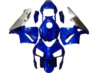 Bleu Profond & Argent 03-04 CBR600RR Carénage Moto