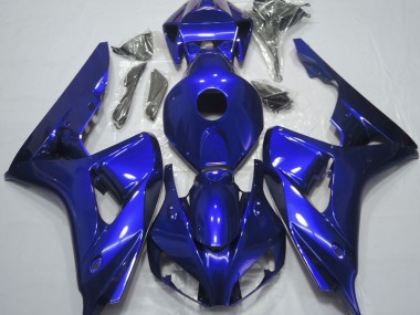 Bleu Uni 06-07 CBR1000RR Carénage Moto