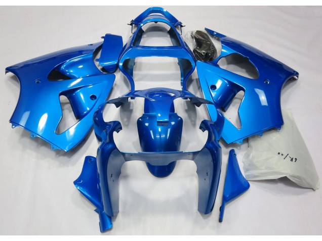 Bleu Vif 00-02 ZX6R Carénage Moto