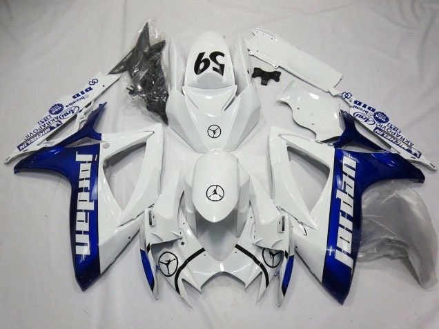 Blu Jordan 06-07 GSXR 600-750 Carénage Moto Blu Jordan 06-07 GSXR 600-750 Carénage Moto
