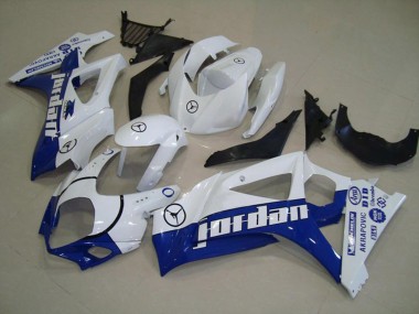 Blu Jordan 07-08 GSXR 1000 Carénage Moto