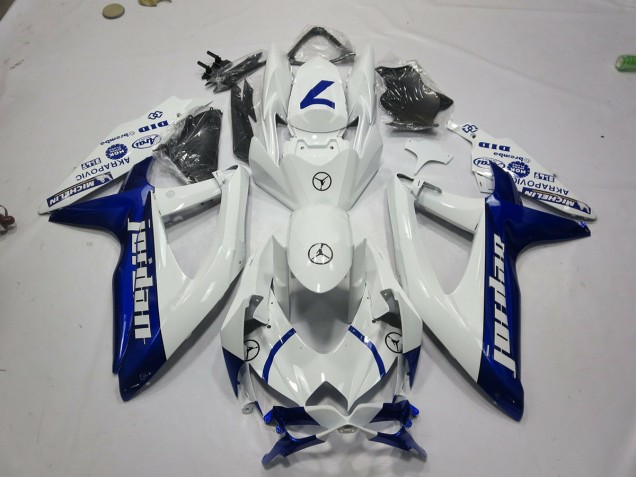 Blu Jordan 08-10 GSXR 600-750 Carénage Moto