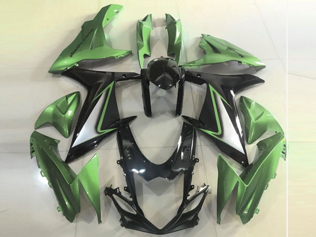 Bords Verts Brillants 11-24 GSXR 600-750 Carénage Moto Bords Verts Brillants 11-24 GSXR 600-750 Carénage Moto