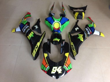 Brillant De Style Personnalisé Multicolore 15-19 R1 Carénage Moto