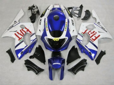 Brillant Fiat 98-07 YZF600 Carénage Moto