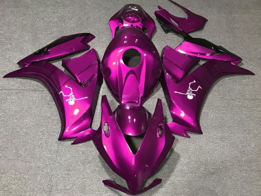 Brillant Rose Foncé 12-16 CBR1000RR Carénage Moto