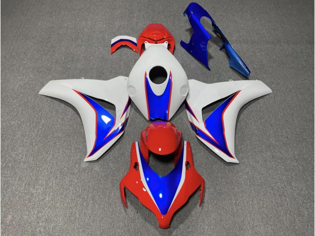 Brillant Rouge & Bleu 08-11 CBR1000RR Carénage Moto Brillant Rouge & Bleu 08-11 CBR1000RR Carénage Moto