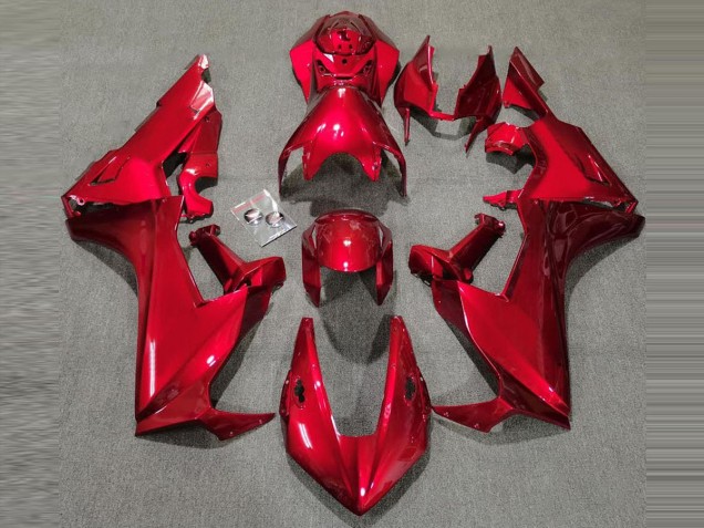 Brillant Rouge Profond 17-23 CBR1000RR Carénage Moto Brillant Rouge Profond 17-23 CBR1000RR Carénage Moto