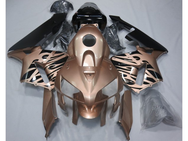 Bronze Flamme 05-06 CBR600RR Carénage Moto Bronze Flamme 05-06 CBR600RR Carénage Moto