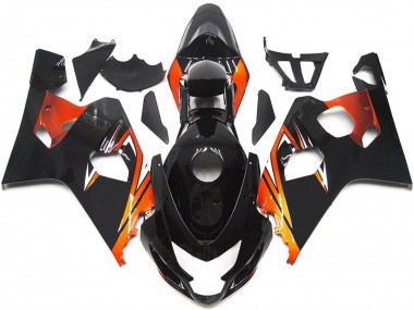 Bronze Orange OEM Style Personnalisé 04-05 GSXR 600-750 Carénage Moto