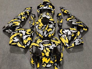 Camouflage & Jaune 05-06 CBR600RR Carénage Moto