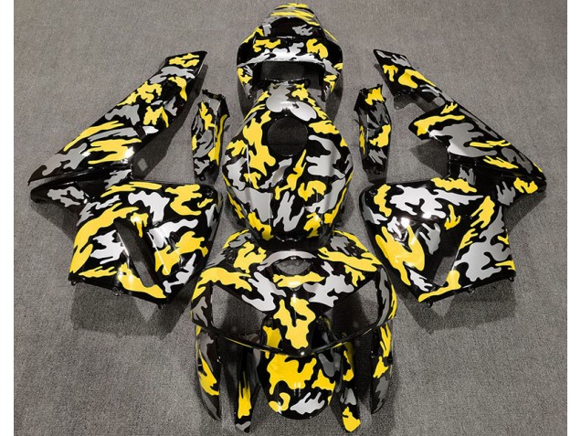 Camouflage & Jaune 05-06 CBR600RR Carénage Moto Camouflage & Jaune 05-06 CBR600RR Carénage Moto
