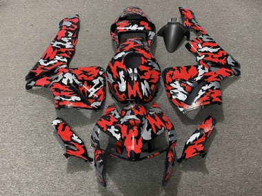Camouflage & Rouge 05-06 CBR600RR Carénage Moto