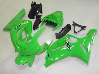 Chèque Vert Noir 03-04 ZX6R Carénage Moto