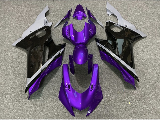 Ciment Noir & Violet 17-21 R6 Carénage Moto Ciment Noir & Violet 17-21 R6 Carénage Moto