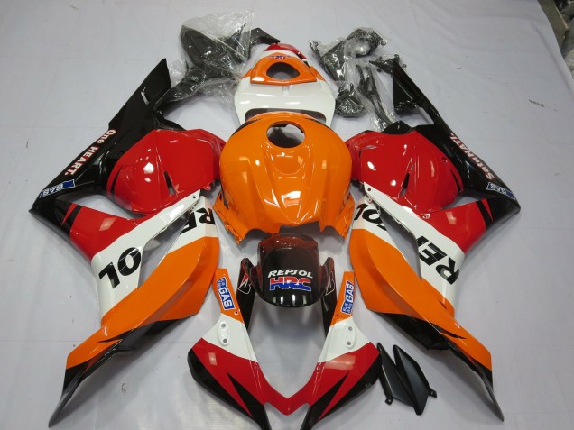 Classique Repsol Style 2 09-12 CBR600RR Carénage Moto Classique Repsol Style 2 09-12 CBR600RR Carénage Moto