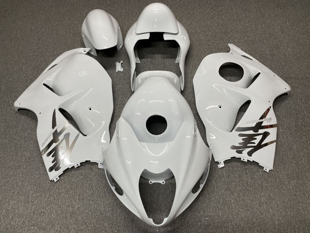 Conception Blanc Brillant 97-07 GSXR 1300 Carénage Moto Conception Blanc Brillant 97-07 GSXR 1300 Carénage Moto