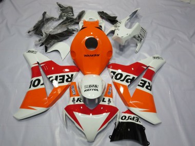 Conception Blanche Repsol 08-11 CBR1000RR Carénage Moto