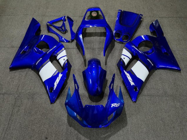 Conception Bleu Blanc 98-02 R6 Carénage Moto Conception Bleu Blanc 98-02 R6 Carénage Moto