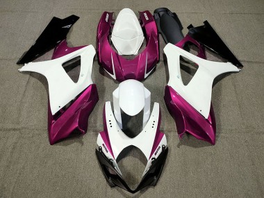 Conception Personnalisée Rose 07-08 GSXR 1000 Carénage Moto