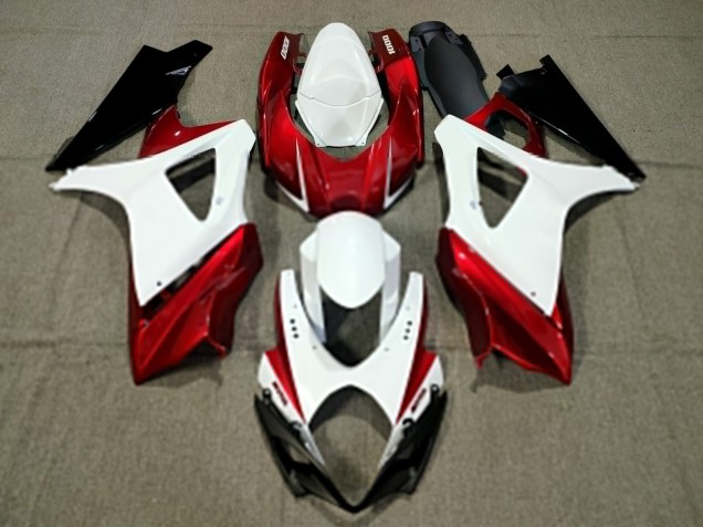 Conception Personnalisée Rouge 07-08 GSXR 1000 Carénage Moto Conception Personnalisée Rouge 07-08 GSXR 1000 Carénage Moto