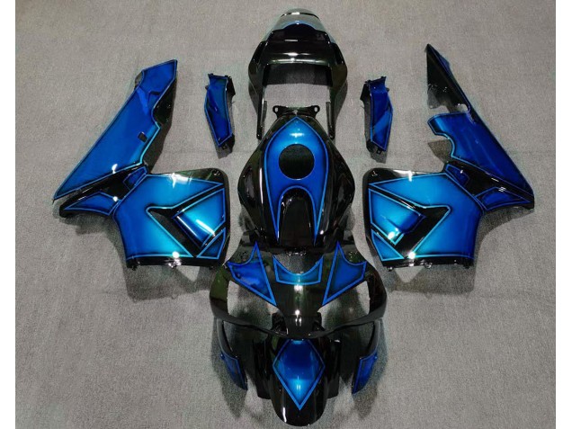 Conception Spéciale Bleu 03-04 CBR600RR Carénage Moto Conception Spéciale Bleu 03-04 CBR600RR Carénage Moto