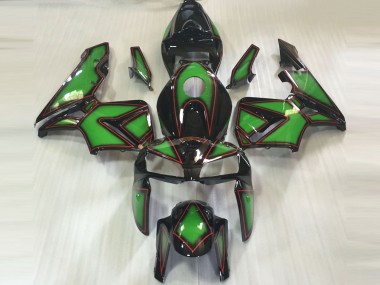 Contour Vert & Rouge 05-06 CBR600RR Carénage Moto