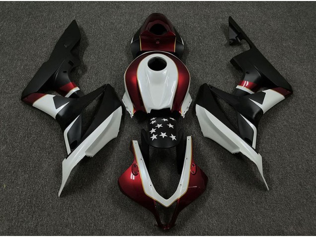 Course Rouge & Noir 09-12 CBR600RR Carénage Moto Course Rouge & Noir 09-12 CBR600RR Carénage Moto