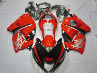 Décalcomanie Argentée Rouge & Noire 97-07 GSXR 1300 Carénage Moto