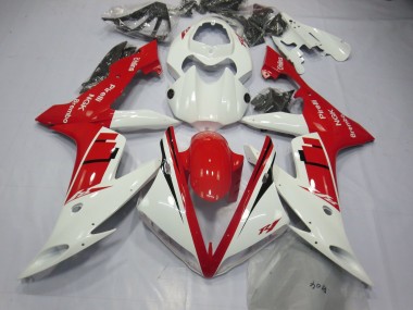 Design Blanc & Rouge 04-06 R1 Carénage Moto