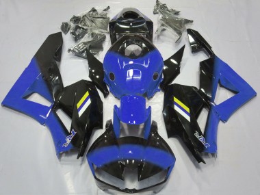 Design Bleu Brillant & Noir 13-23 CBR600RR Carénage Moto
