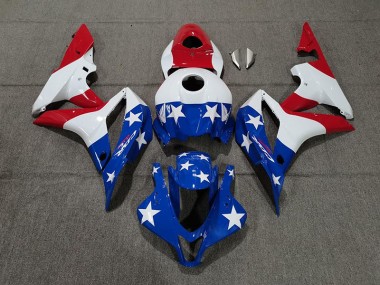 Drapeau Américain 07-08 CBR600RR Carénage Moto