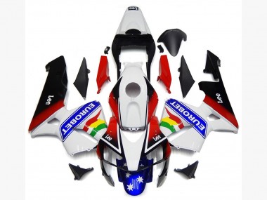 EuroBet Couleurs Brillantes 03-04 CBR600RR Carénage Moto