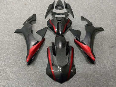 Fibre De Carbone Style & Rouge 15-19 R1 Carénage Moto