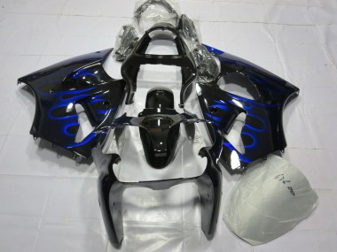 Flamme Bleue 00-02 ZX6R Carénage Moto