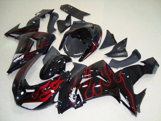 Flamme Rouge 06-07 ZX10R Carénage Moto