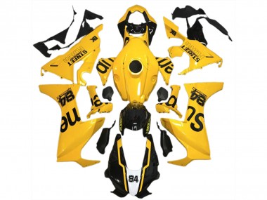 Flava De La Rue Jaune 17-23 CBR1000RR Carénage Moto