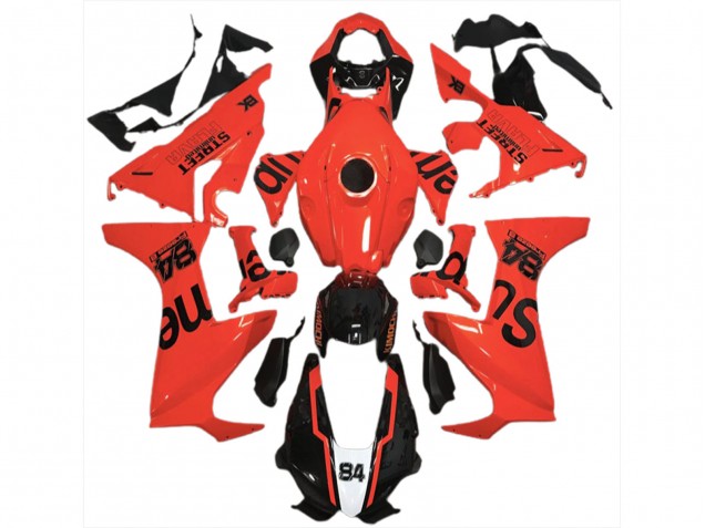 Flava De La Rue Rouge 17-23 CBR1000RR Carénage Moto Flava De La Rue Rouge 17-23 CBR1000RR Carénage Moto