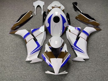 Fondu Bleu Brillant & Noir 12-16 CBR1000RR Carénage Moto