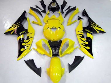 Giallo Fiamma 08-16 R6 Carénage Moto
