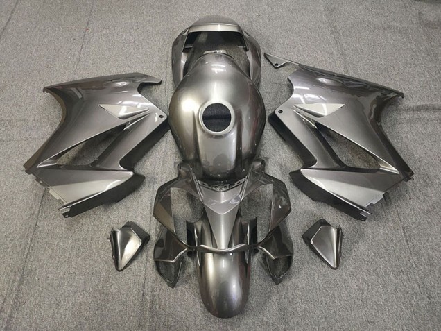 Gris Brillant 02-12 VFR800 Carénage Moto Gris Brillant 02-12 VFR800 Carénage Moto