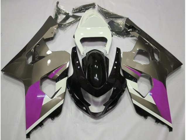 Gris Brillant 04-05 GSXR 600-750 Carénage Moto Gris Brillant 04-05 GSXR 600-750 Carénage Moto