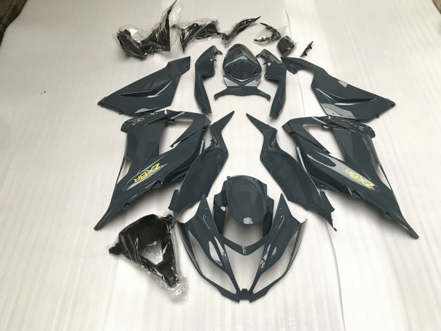 Gris Brillant 13-18 ZX6R Carénage Moto